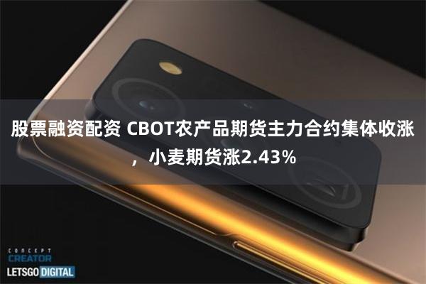 股票融资配资 CBOT农产品期货主力合约集体收涨，小麦期货涨2.43%